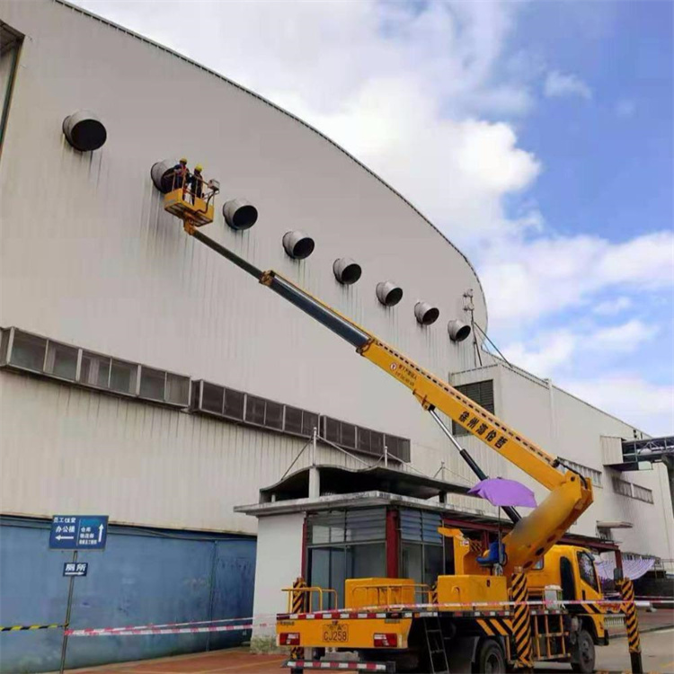 徐水县高空作业车出租服务：专业广告牌安装解决方案